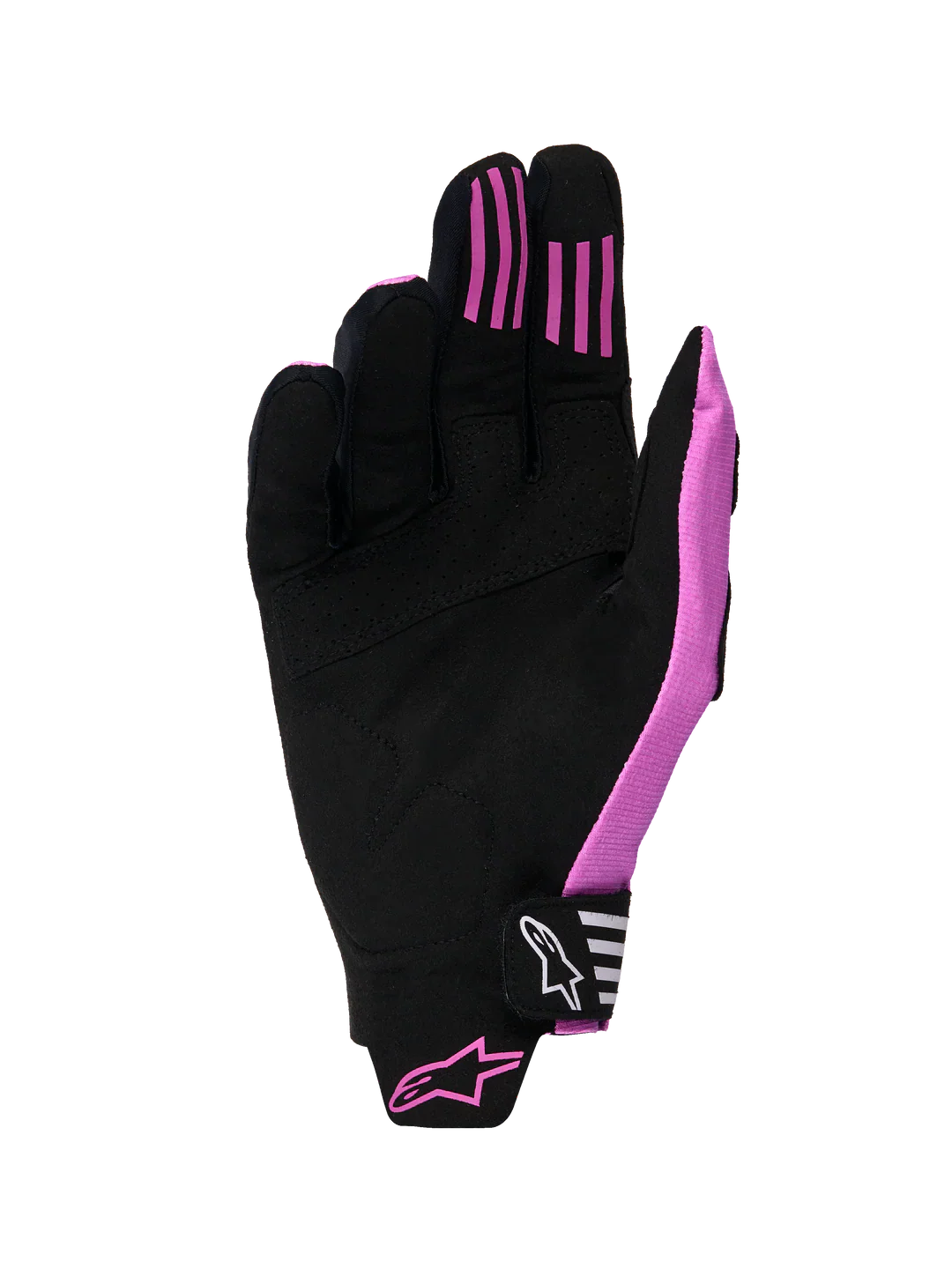 2026 Alpinestars Techstar Gloves - Black Light Gray Purple - Image 2