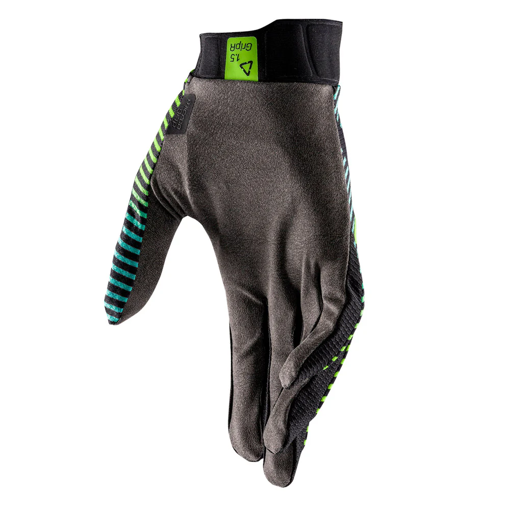 2026 Leatt 1.5 GripR Gloves - Storm Teal - Image 2