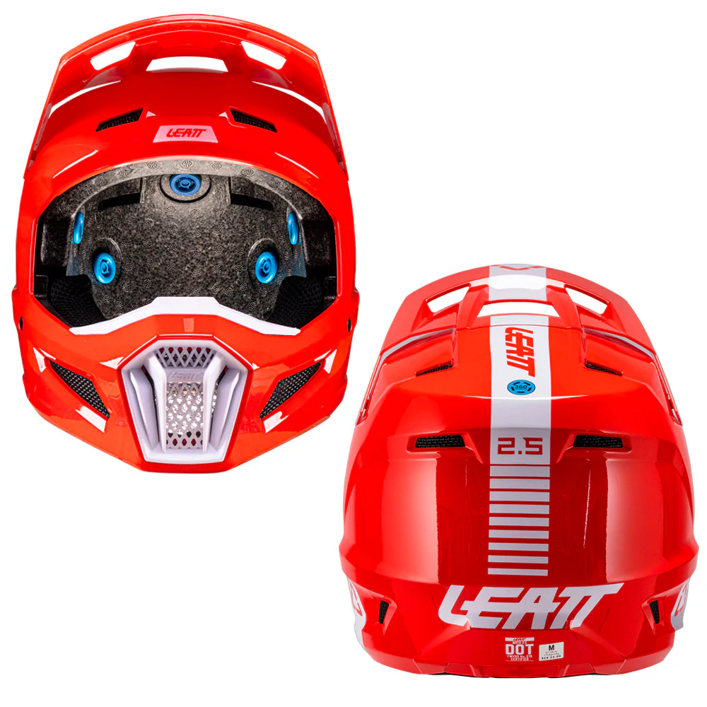 2026 Leatt 2.5 V26 Helmet Red - Image 3