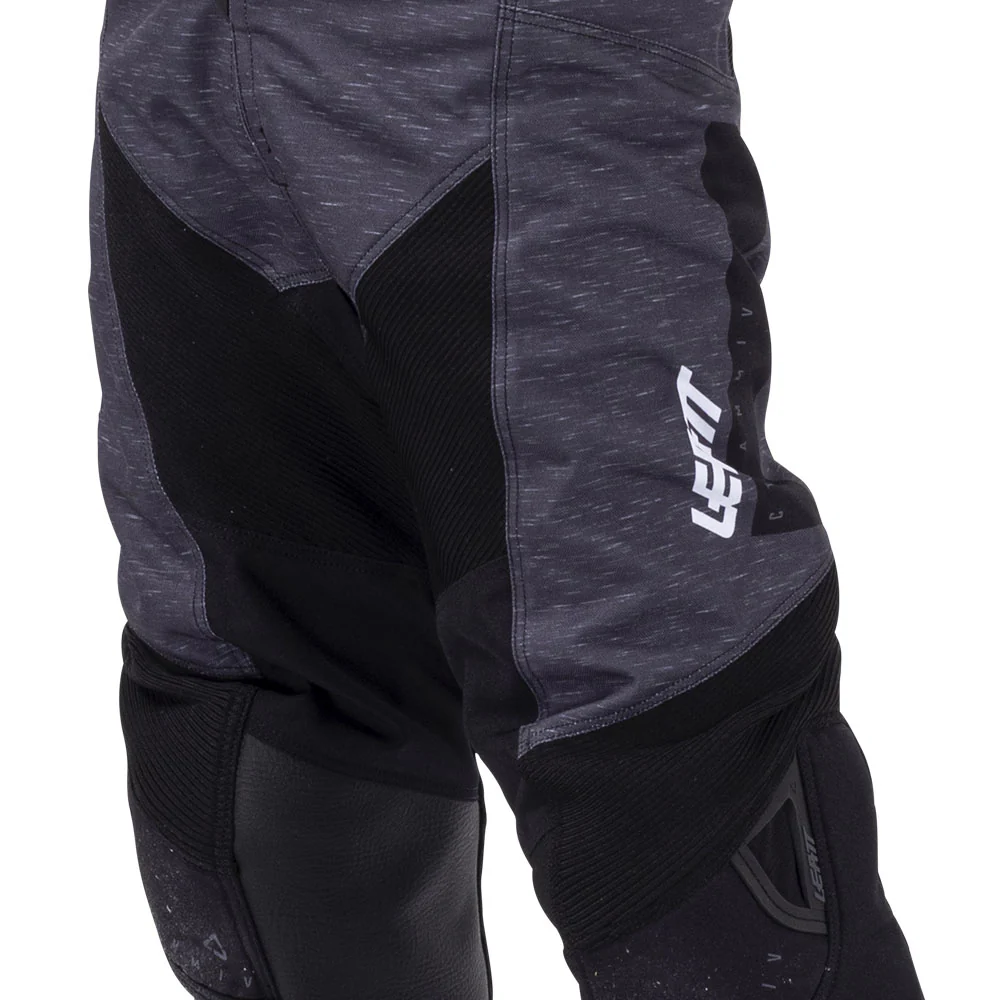 2026 Leatt 3.5 Kids Mini Pant and Jersey Kit Combo Stealth Black Grey - Image 4