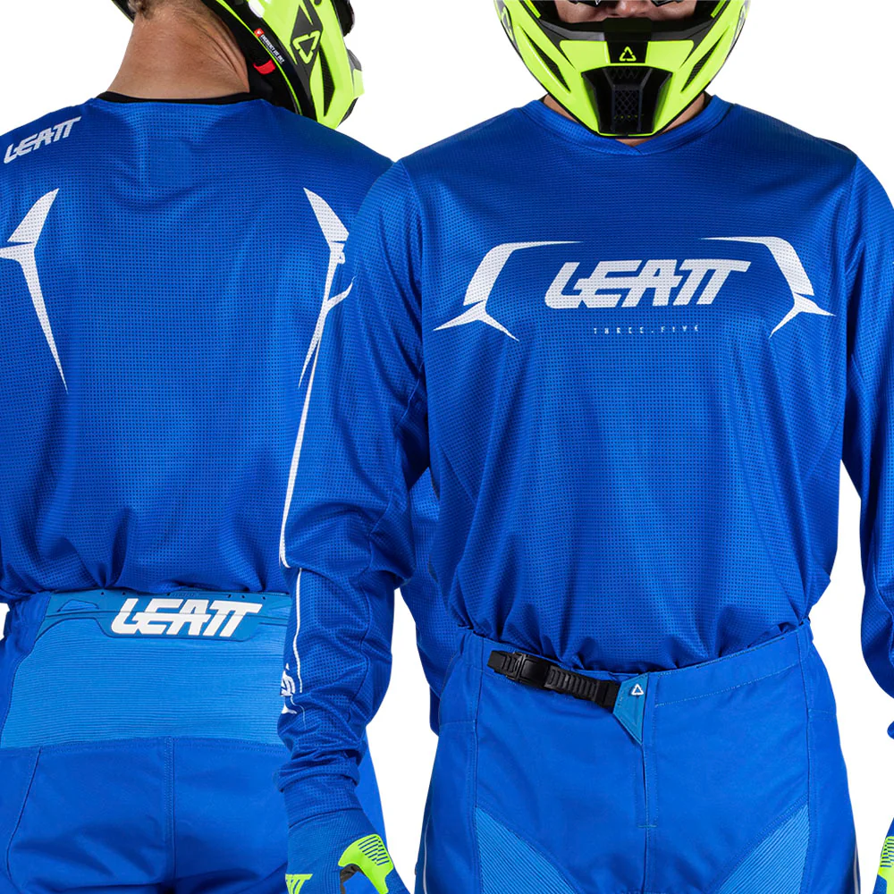 2026 Leatt 3.5 Pant and Shirt Kit Combo Blue - Image 2