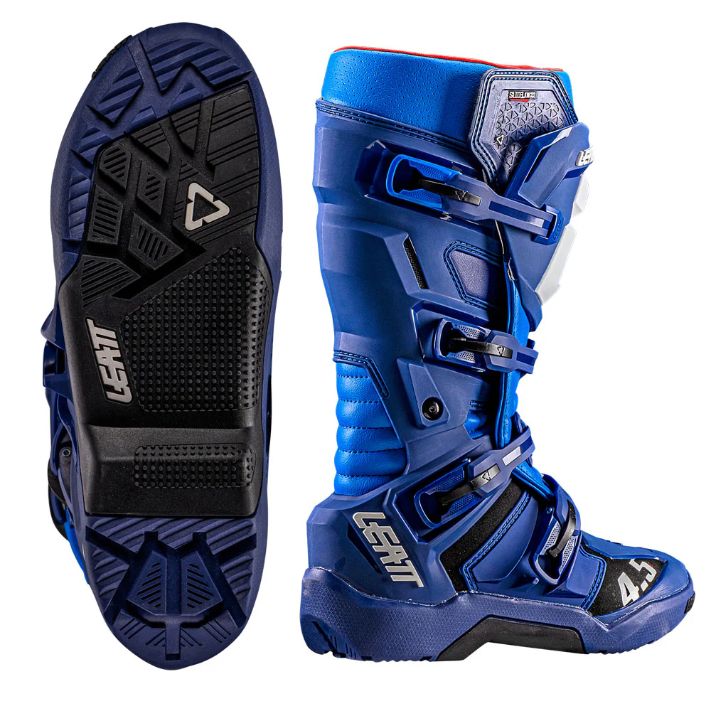 2026 Leatt 4.5 Enduro Boot Blue - Image 4