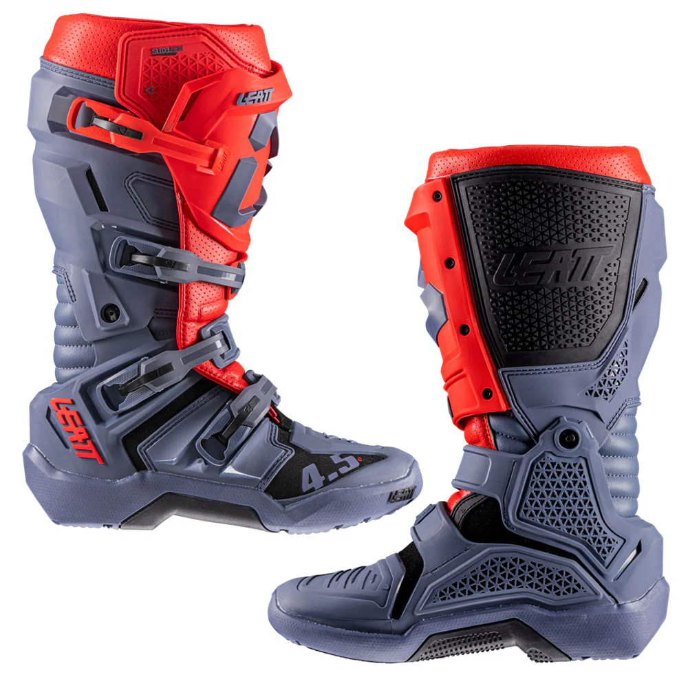 2026 Leatt 4.5 Enduro Boot Red - Image 3