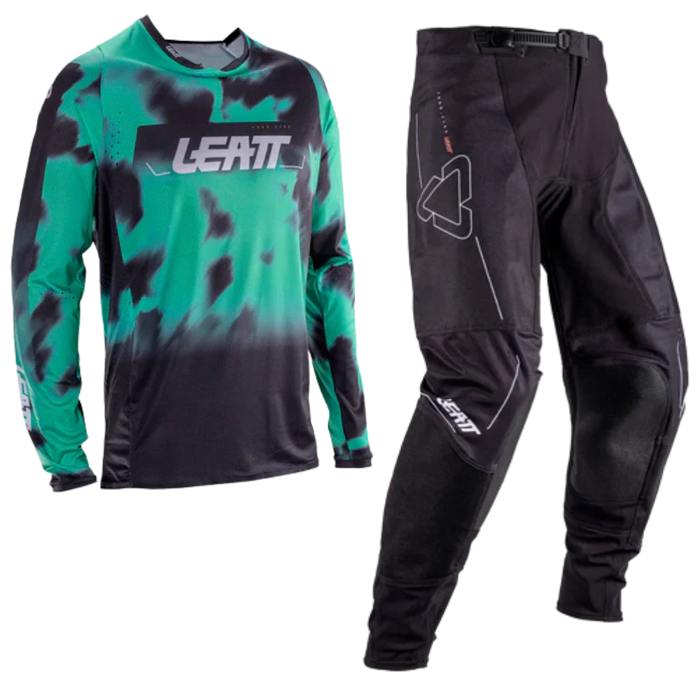 2026 Leatt 4.5 Moto Lite Kit Combo Teal Black