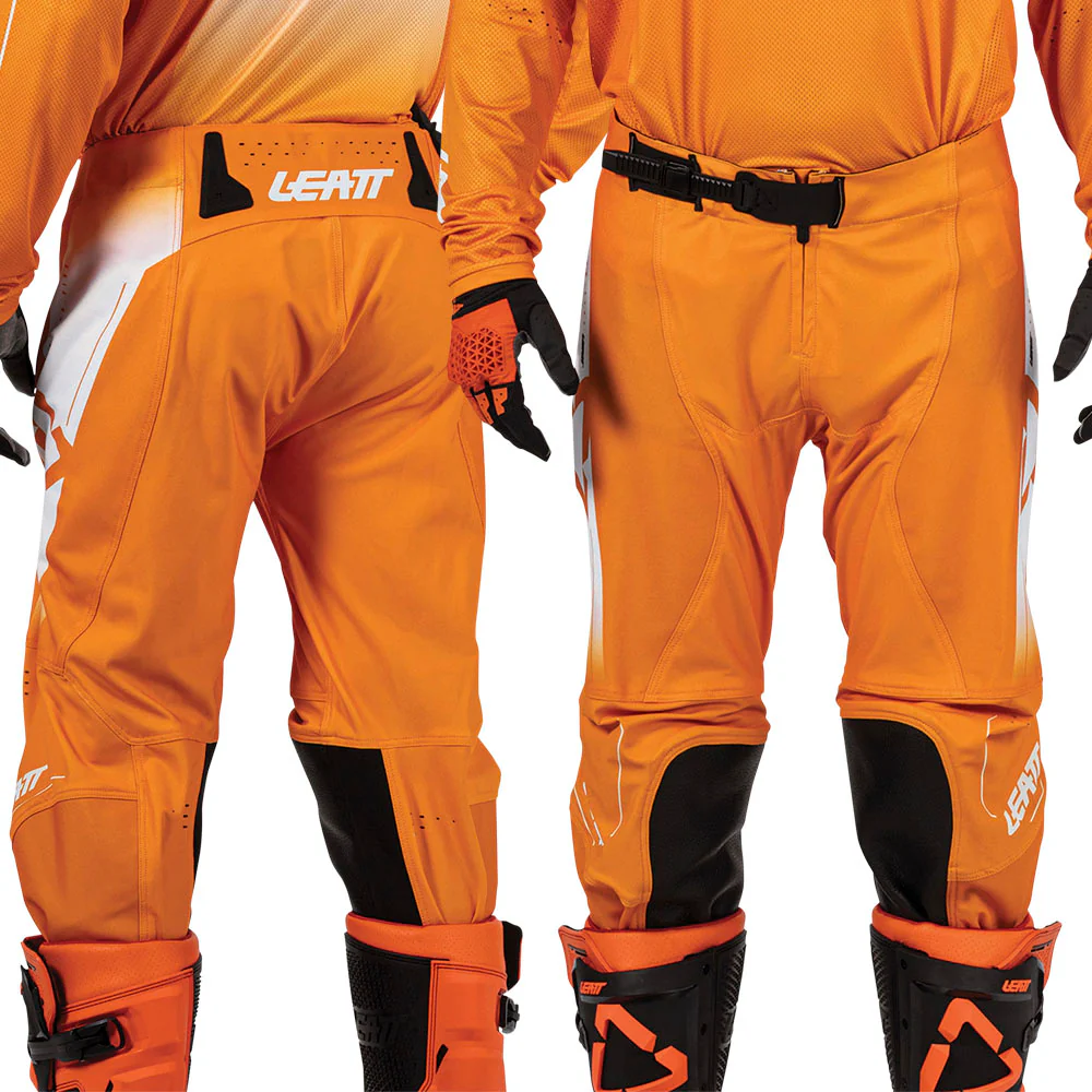 2026 Leatt 4.5 Moto Pant Orange - Image 3