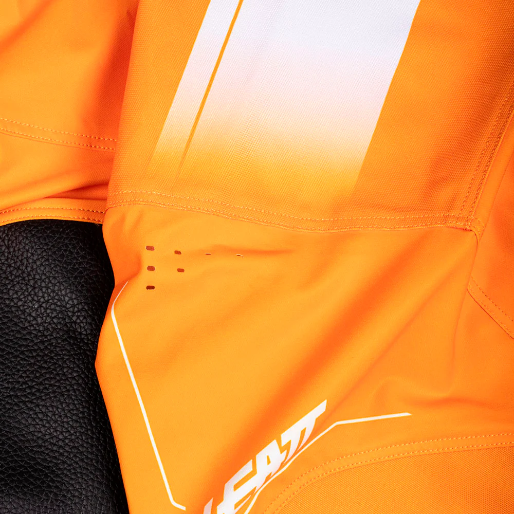 2026 Leatt 4.5 Moto Pant Orange - Image 4