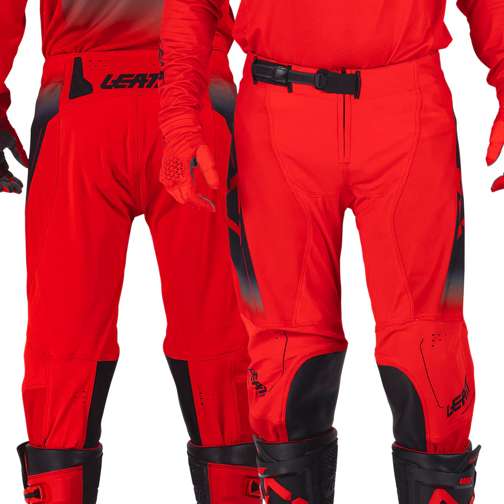 2026 Leatt 4.5 Moto Pant Red - Image 3