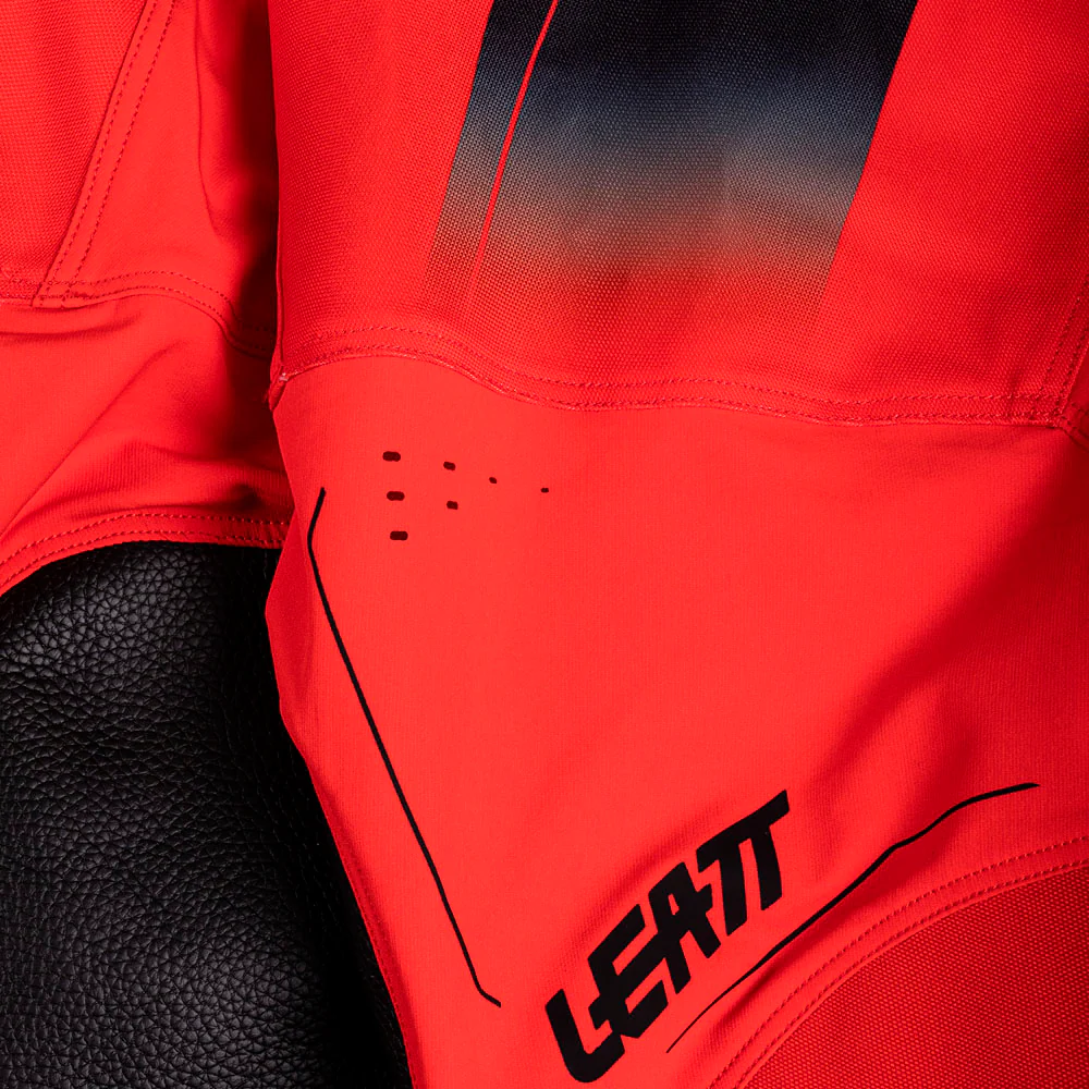 2026 Leatt 4.5 Moto Pant Red - Image 4