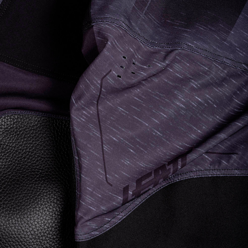 2026 Leatt 4.5 Moto Pant Stealth Black Grey - Image 4