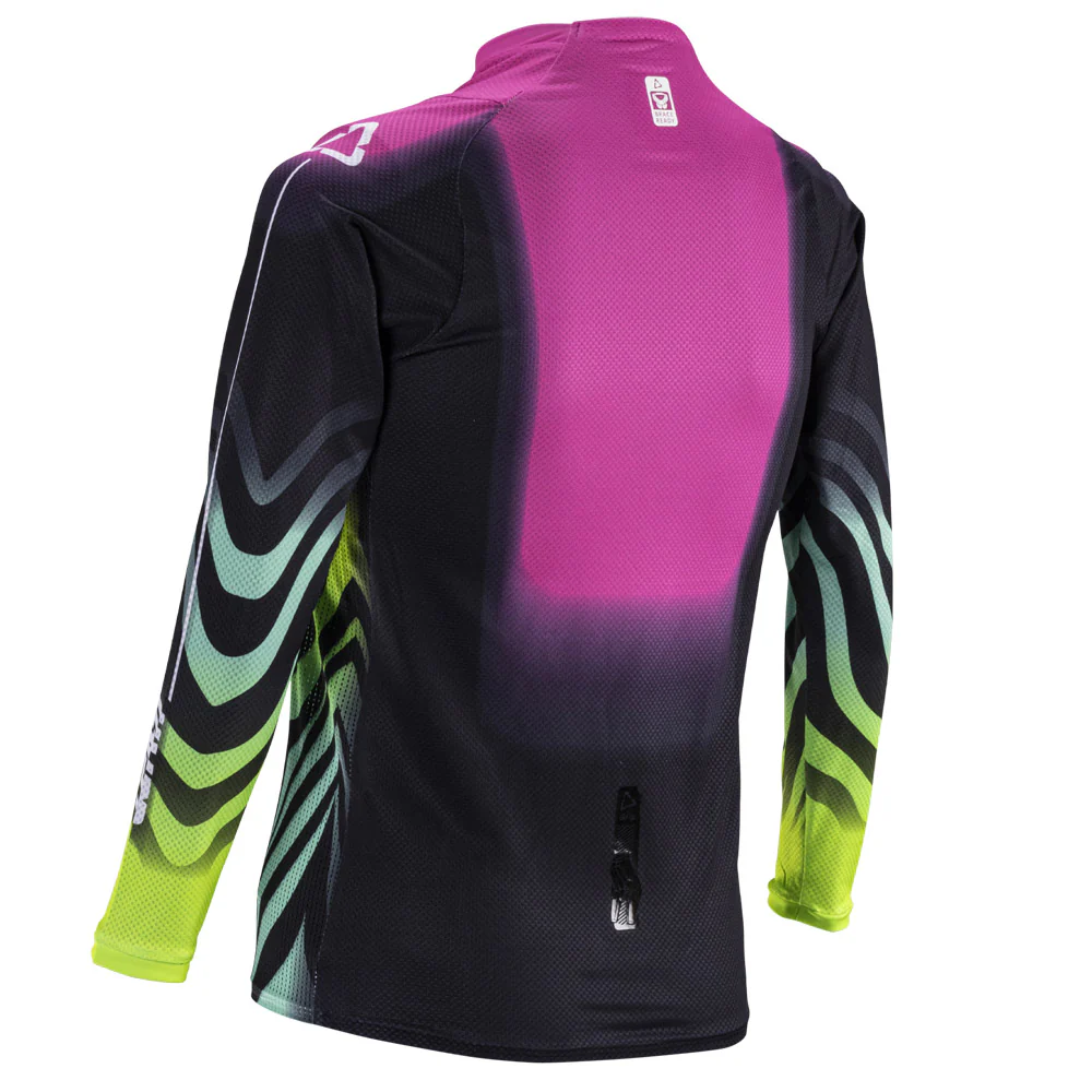 2026 Leatt 4.5 Moto Youth Jersey Tiger Pink - Image 2
