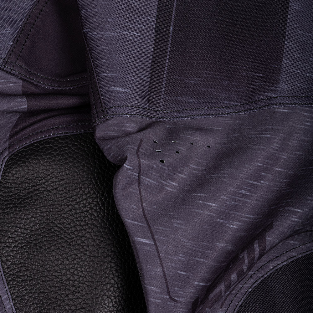2026 Leatt 4.5 Moto Youth Pant Stealth Black Grey - Image 4