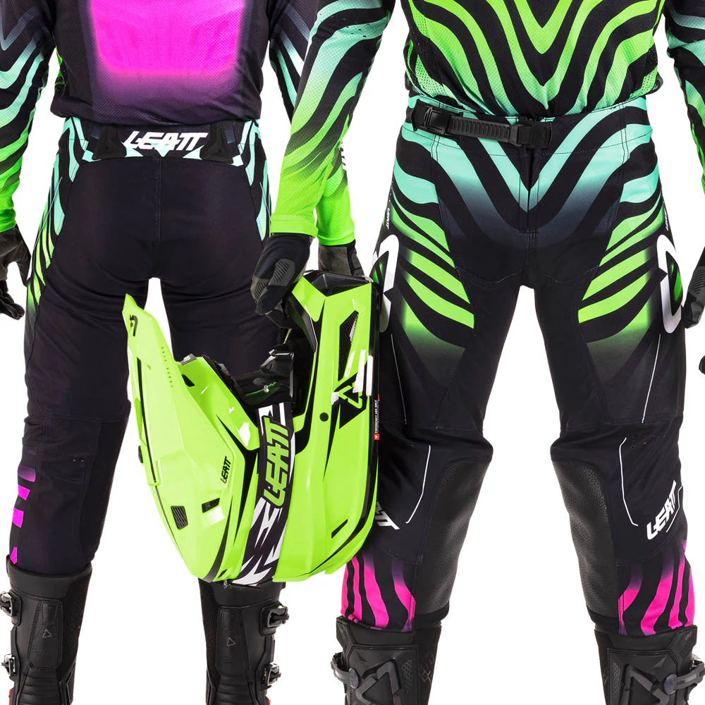 2026 Leatt 4.5 Moto Youth Pant Tiger Pink - Image 3