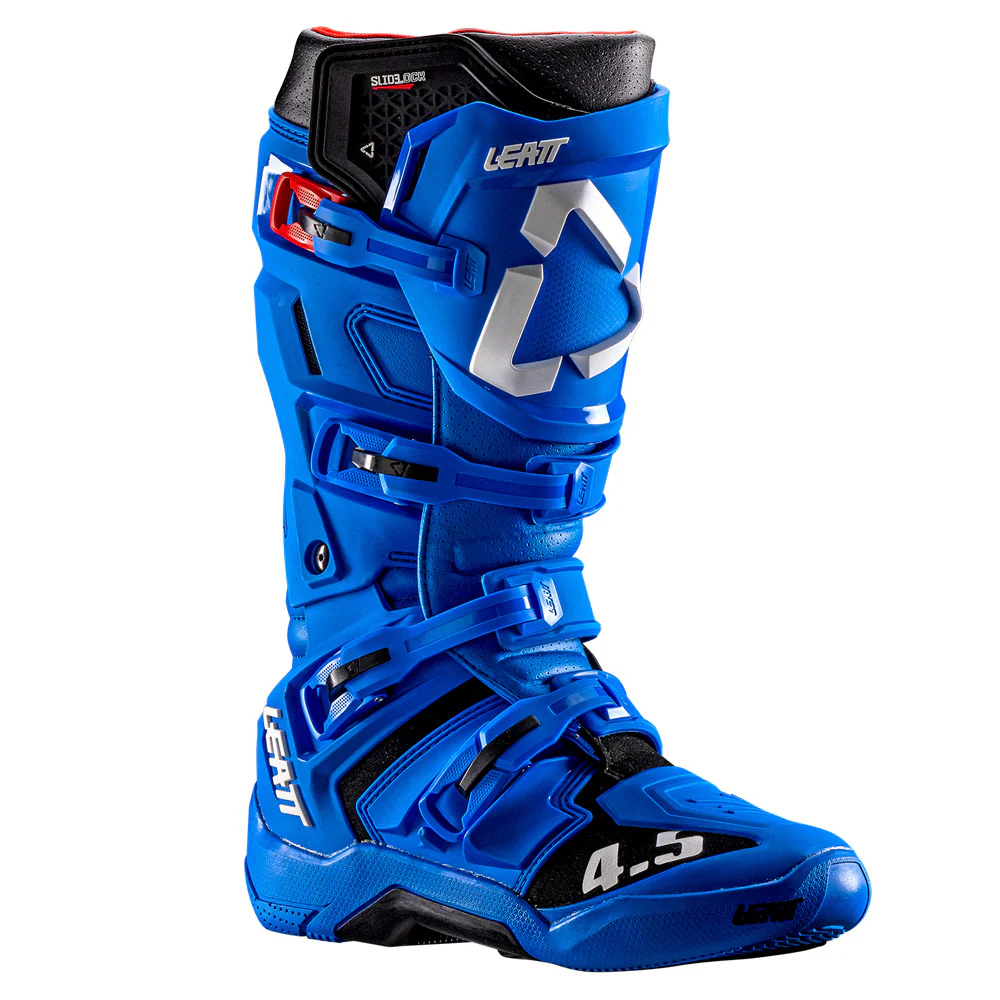 2026 Leatt 4.5 Motocross Boot Blue - Image 2