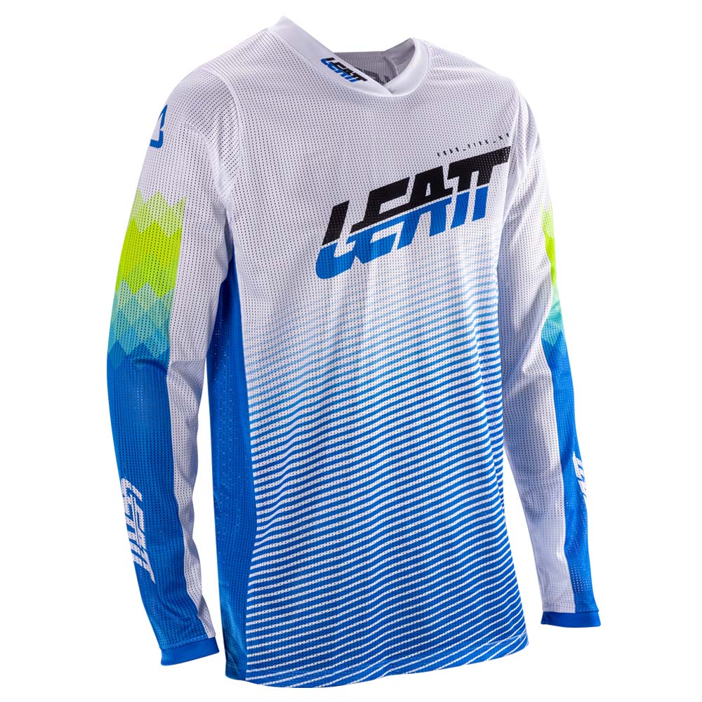 2026 Leatt 4.5 X-Flow Jersey Pixel Blue