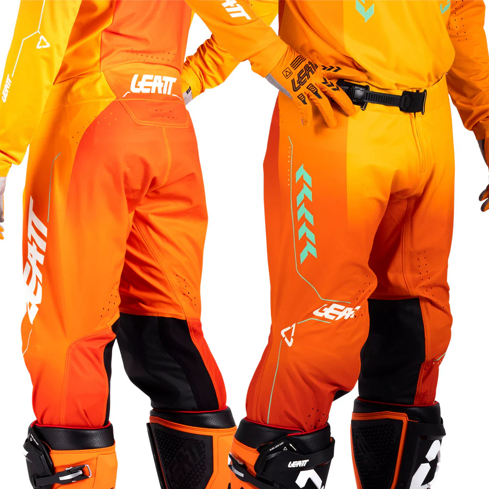 2026 Leatt 5.5 Moto Pant Orange - Image 3