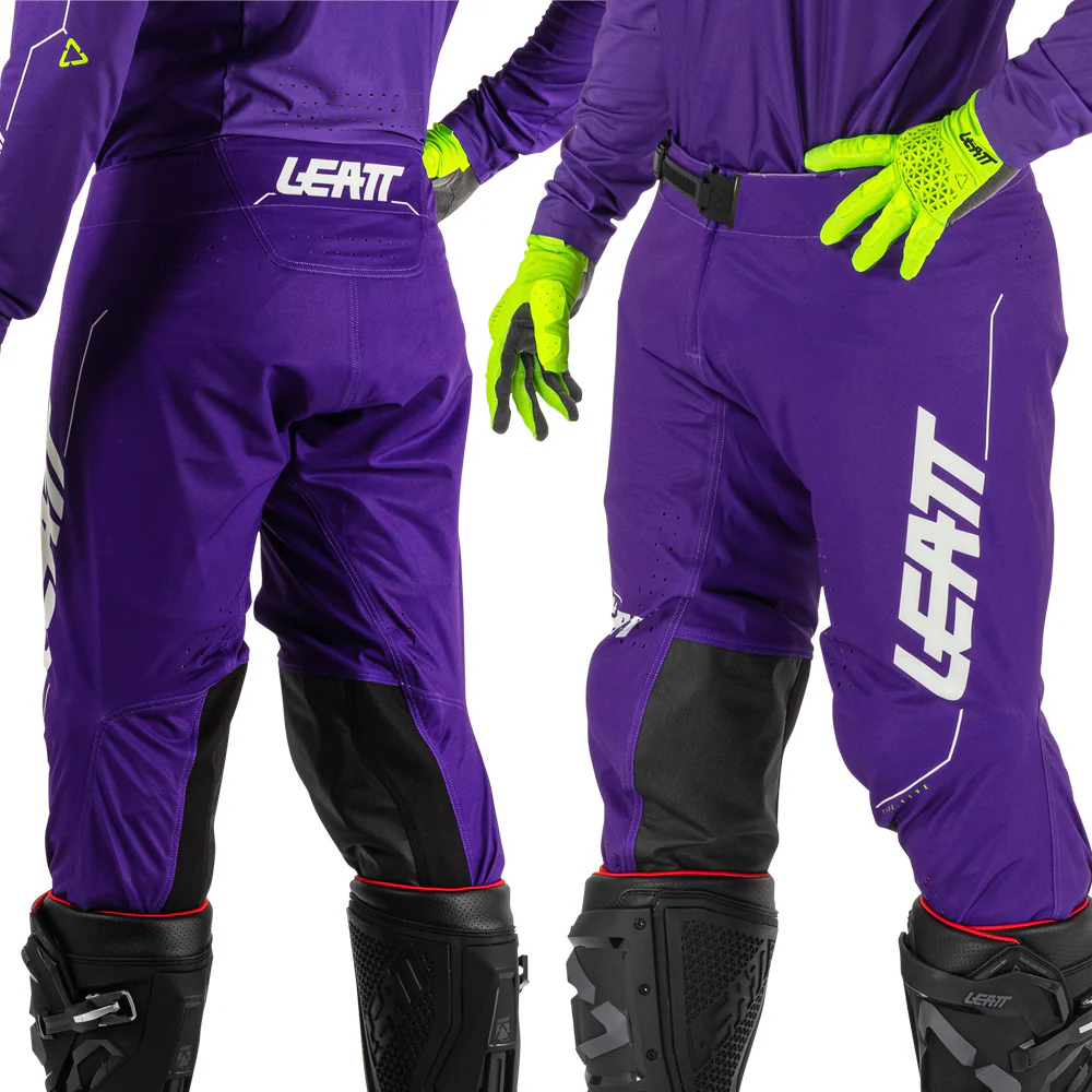 2026 Leatt 5.5 Moto Pant Purple - Image 3