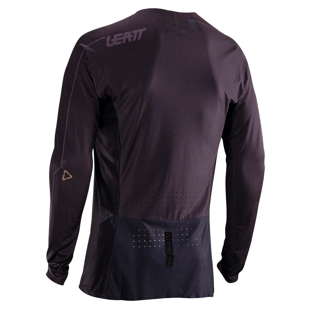 2026 Leatt 5.5 Moto Ultraweld Jersey Black - Image 2