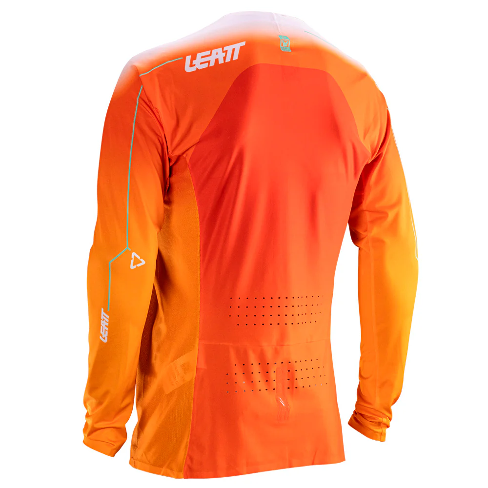 2026 Leatt 5.5 Moto Ultraweld Jersey Orange - Image 2