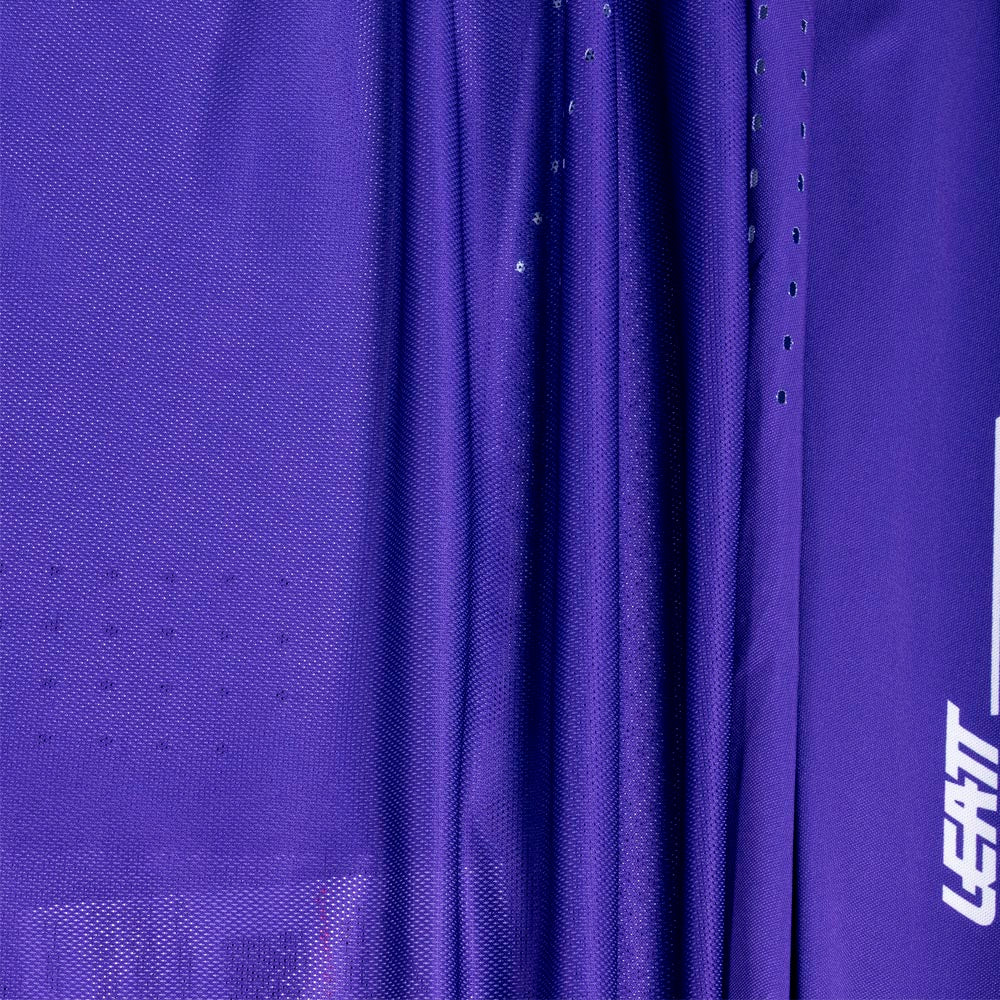 2026 Leatt 5.5 Moto Ultraweld Jersey Purple - Image 4