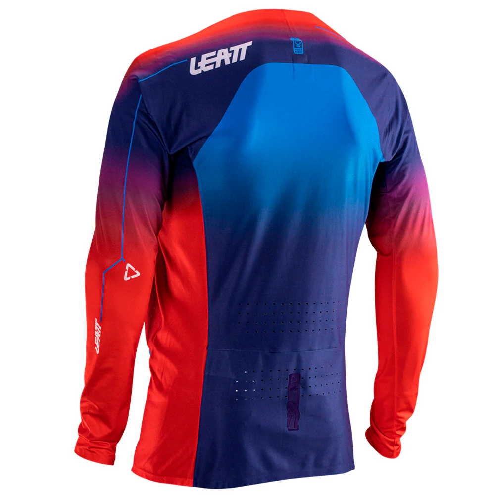 2026 Leatt 5.5 Moto Ultraweld Jersey Royal Blue - Image 2