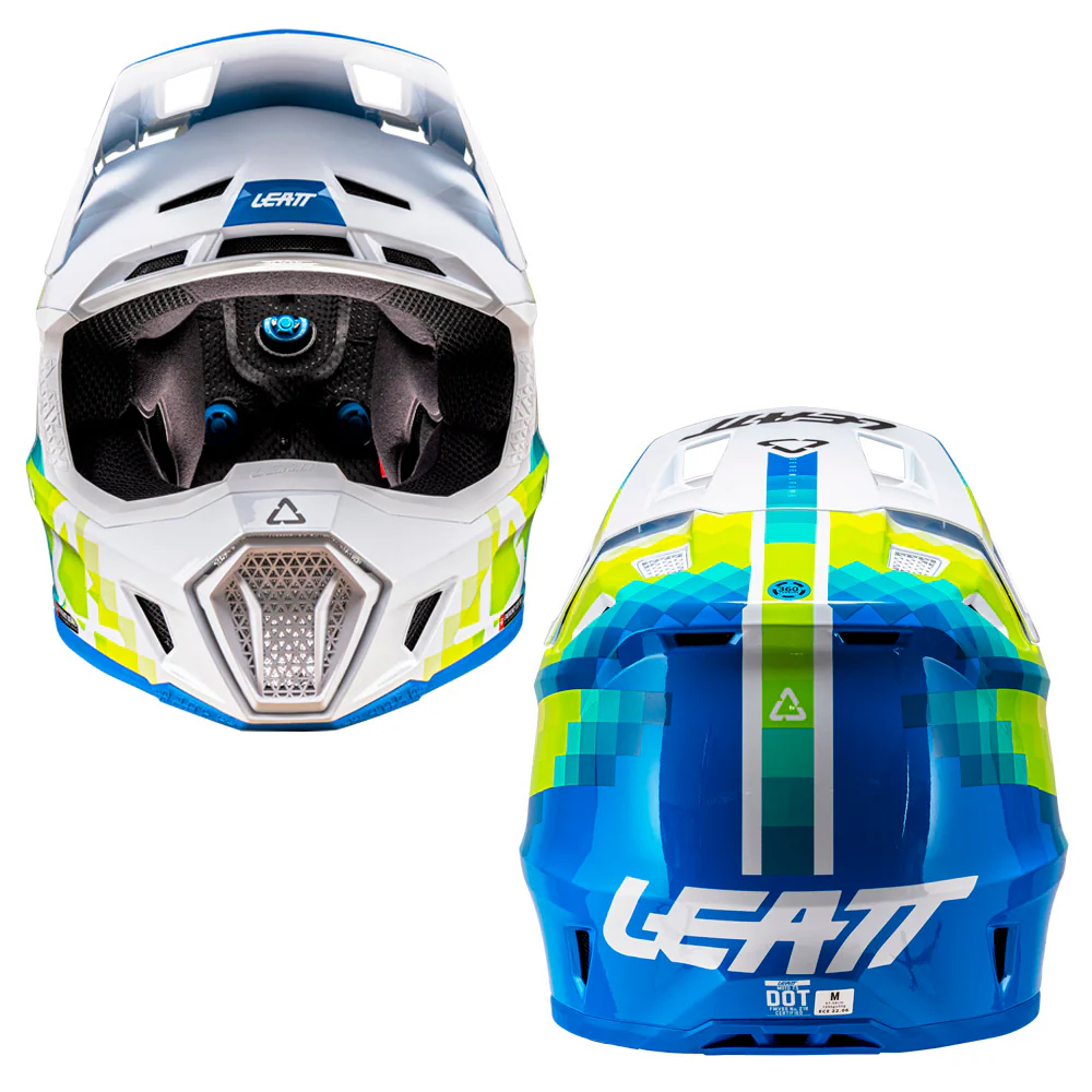 2026 Leatt 7.5 V26 Helmet Pixel Blue - Image 3