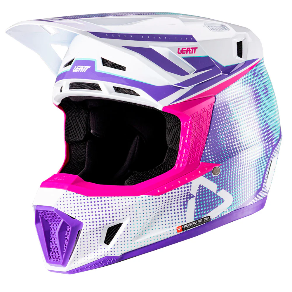 2026 Leatt 7.5 V26 Helmet Purple - Image 4