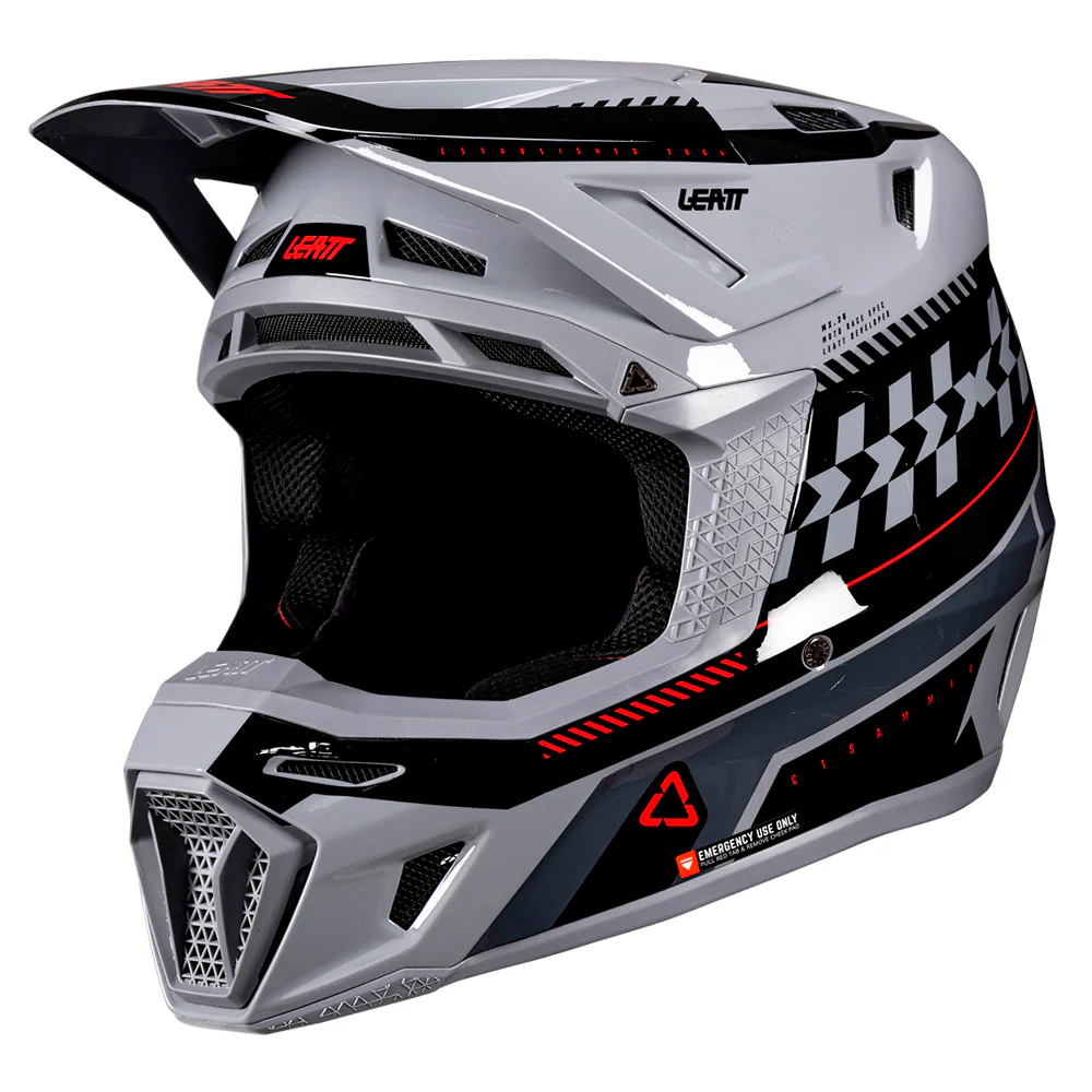2026 Leatt 8.5 V26 Helmet Grey - Image 4
