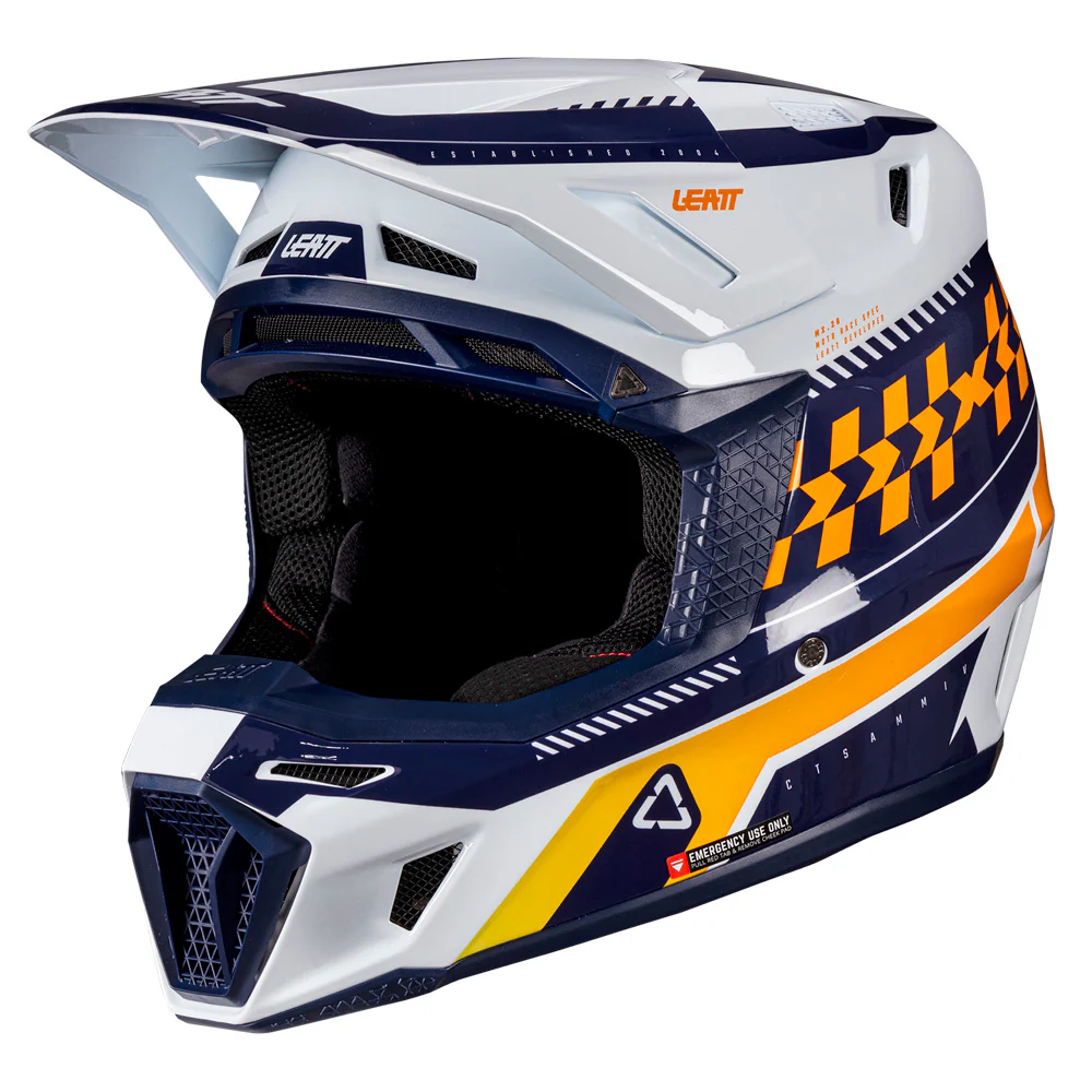 2026 Leatt 8.5 V26 Helmet Orange - Image 4