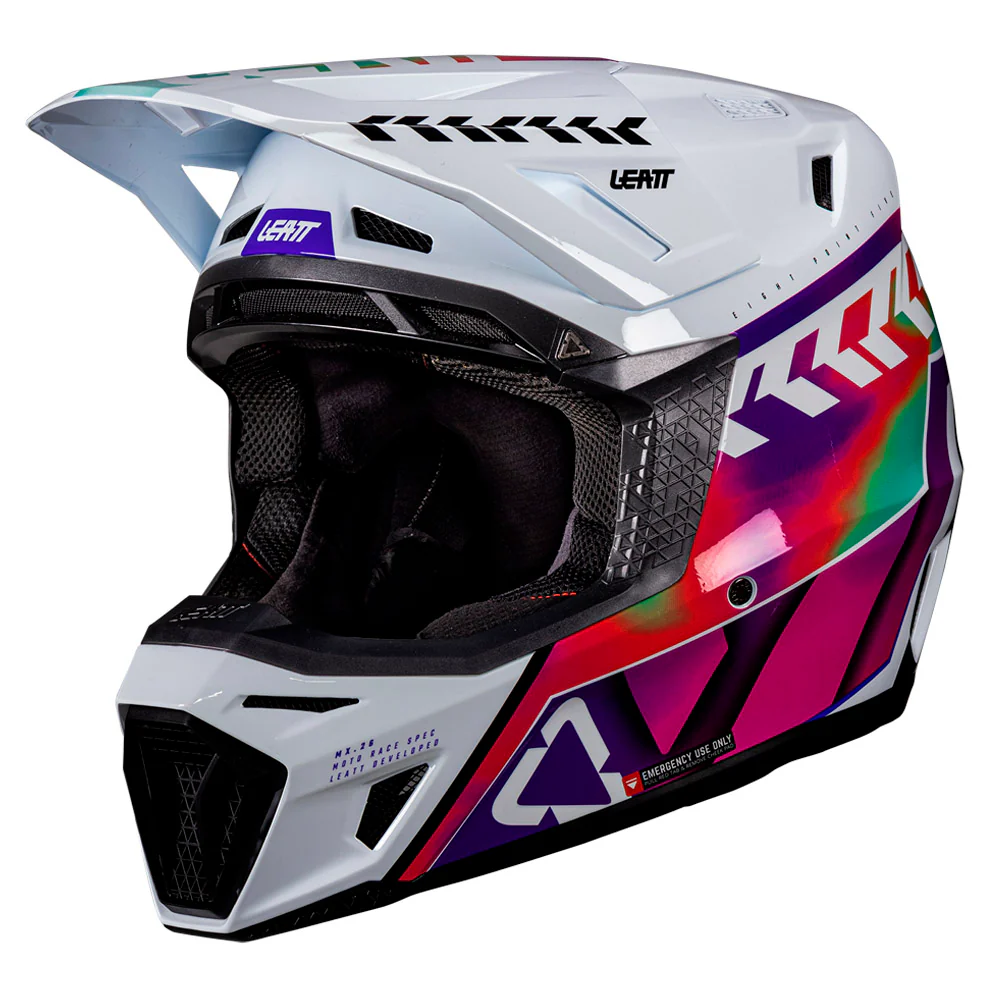 2026 Leatt 8.5 V26 Helmet Pinata Teal - Image 4