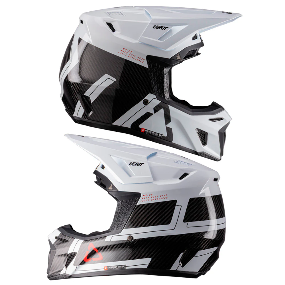 2026 Leatt 9.5 V26 Helmet Carbon White - Image 2