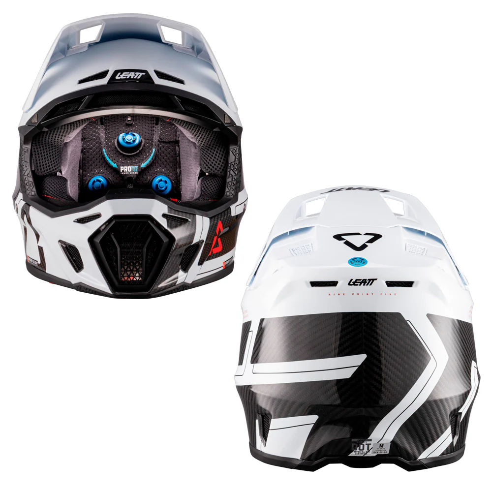 2026 Leatt 9.5 V26 Helmet Carbon White - Image 3