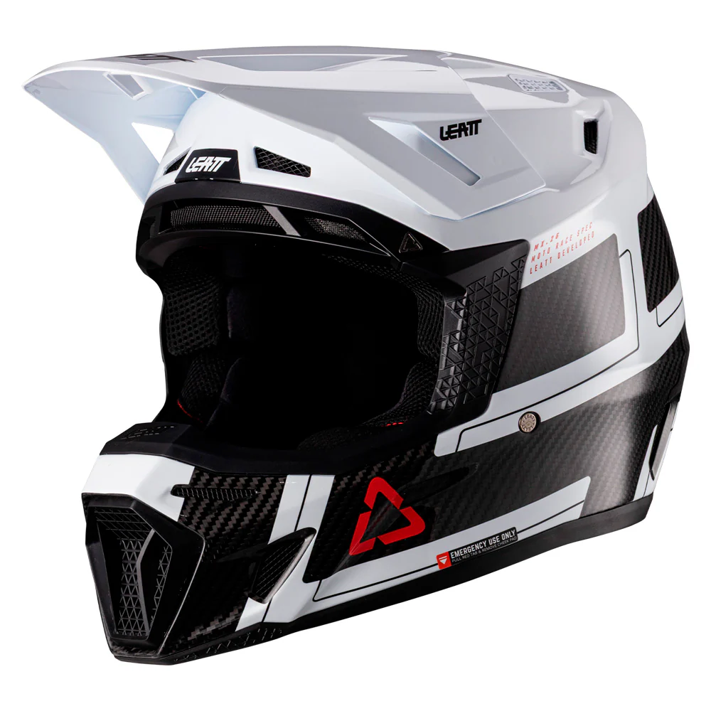 2026 Leatt 9.5 V26 Helmet Carbon White - Image 4