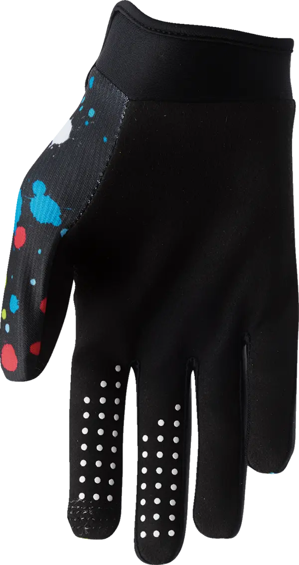 2026 Thor Glove Youth Launchmode Splat Black - Image 3