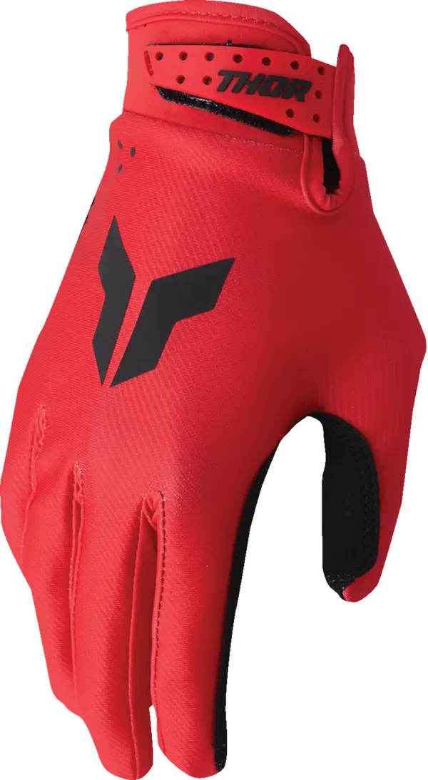 2026 Thor Glove Youth Launchmode Split Red