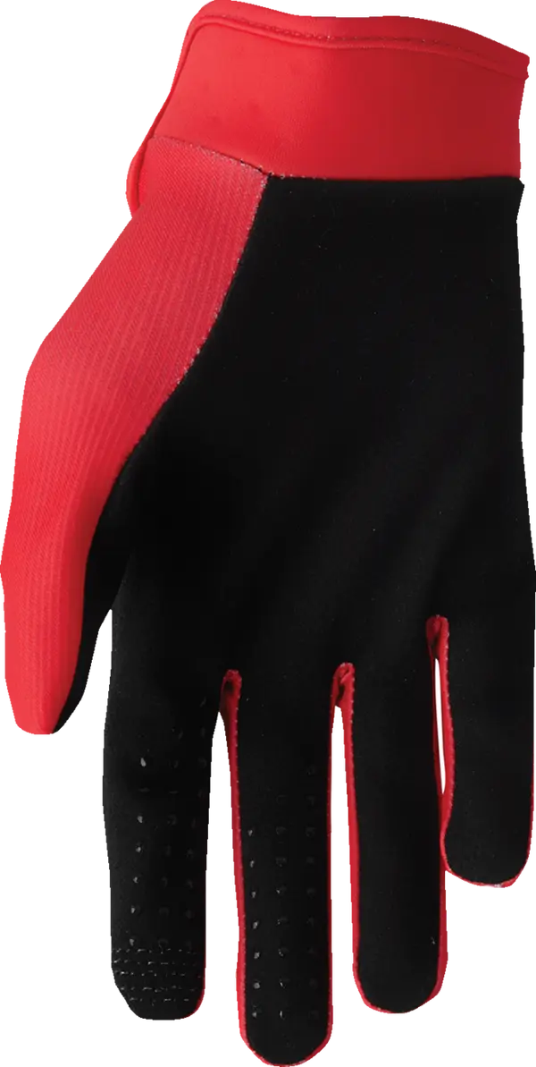 2026 Thor Glove Youth Launchmode Split Red - Image 2