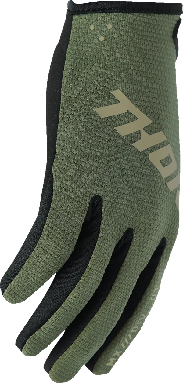 2026 Thor Glove Youth Ridemode Static Camo - Image 3
