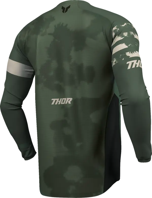 2026 Thor Jersey Launchmode Bleach Black Camo - Image 3