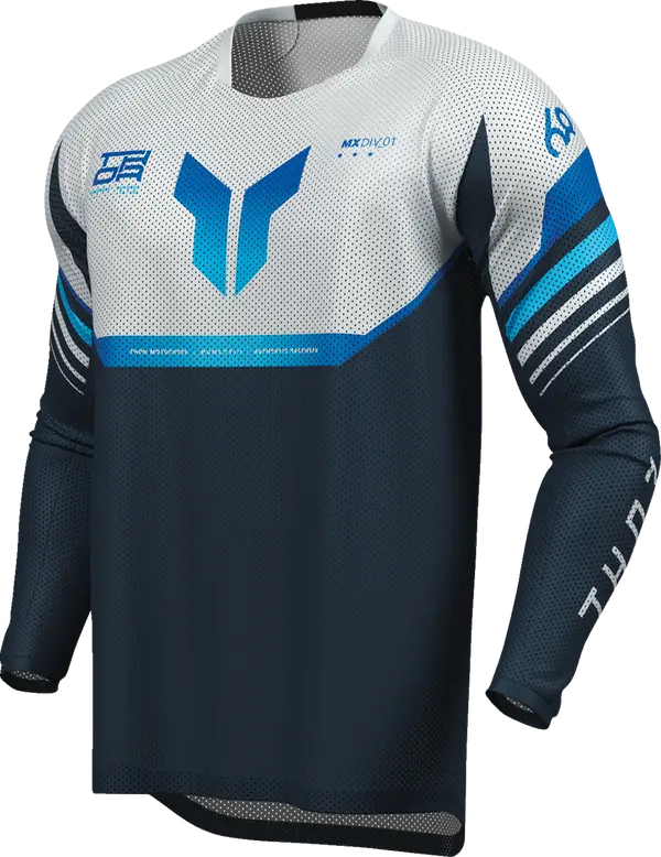 2026 Thor Jersey Launchmode Vent Raptor Midnight Grey - Image 2