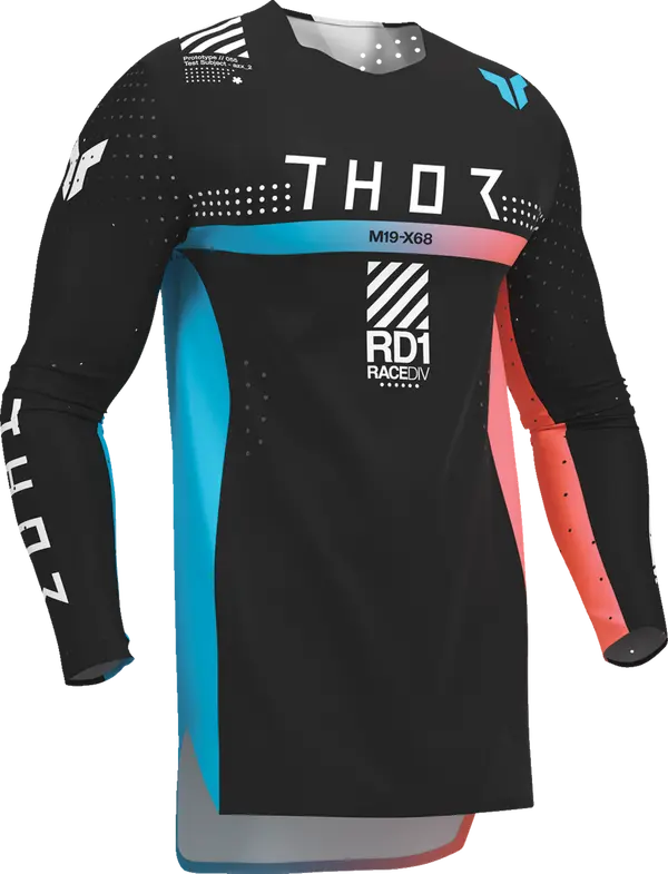 2026 Thor Jersey Sportmode Synth Black