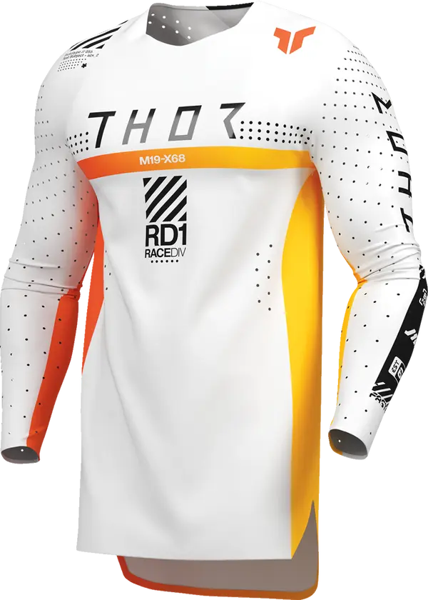 2026 Thor Jersey Sportmode Synth White - Image 4