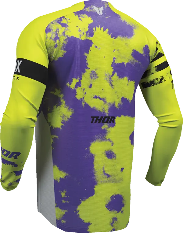 2026 Thor Launchmode Bleach Youth Jersey Grey Acid - Image 4