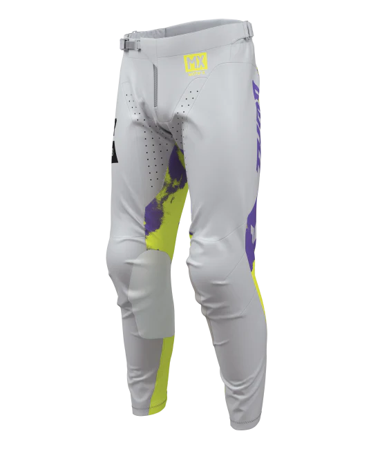 2026 Thor Launchmode Bleach Youth Pant Grey Acid - Image 4
