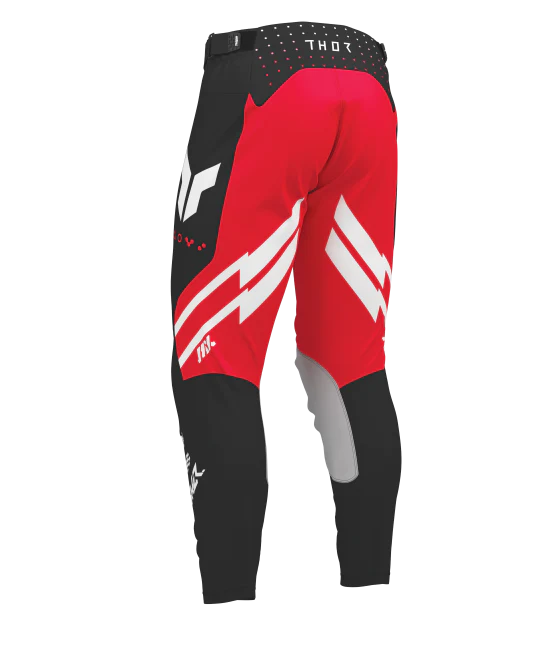 2026 Thor Launchmode Futura Youth Pant Black Red - Image 3