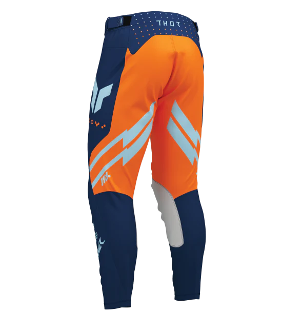 2026 Thor Launchmode Futura Youth Pant Navy Orange - Image 3
