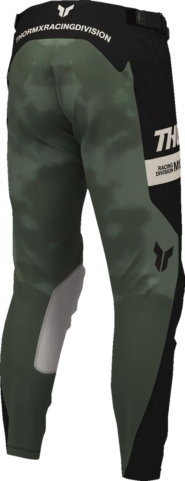 2026 Thor Pant Launchmode Bleach Black Camo - Image 2