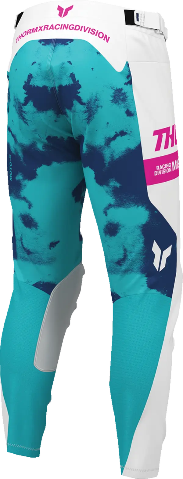 2026 Thor Pant Launchmode Bleach White Aqua - Image 4
