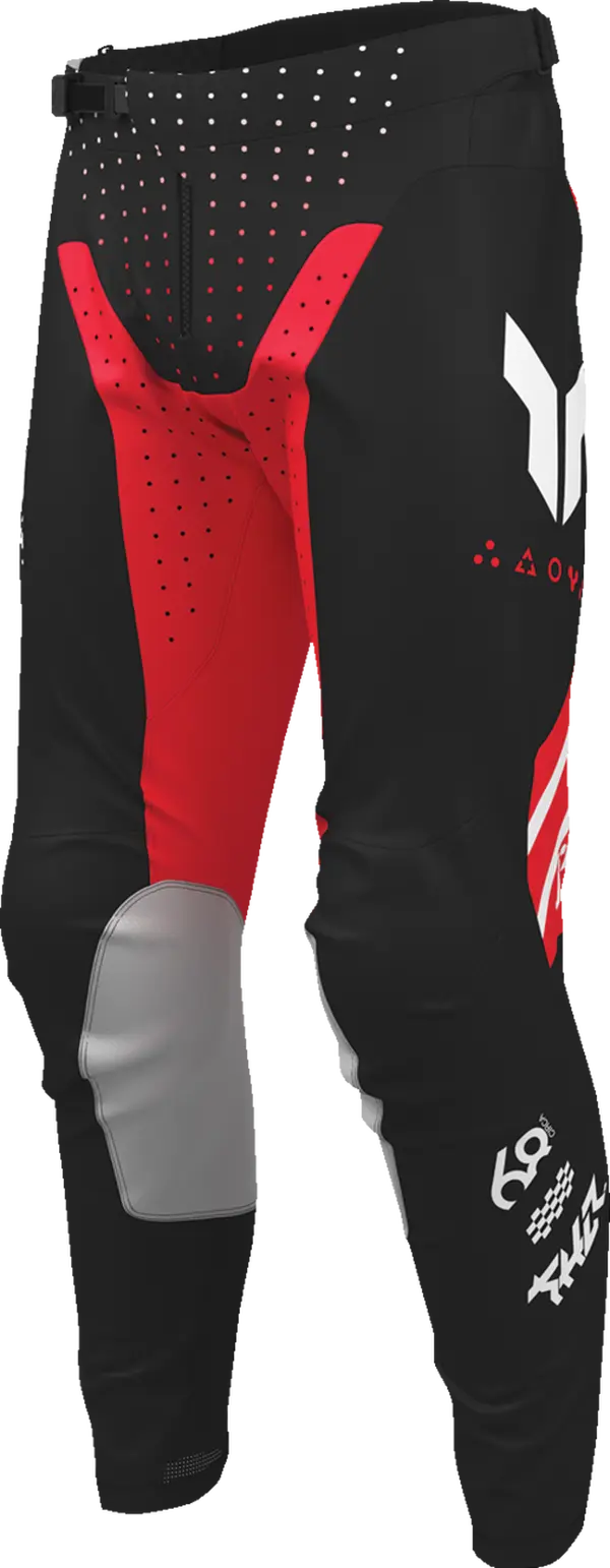 2026 Thor Pant Launchmode Futura Black Red - Image 2
