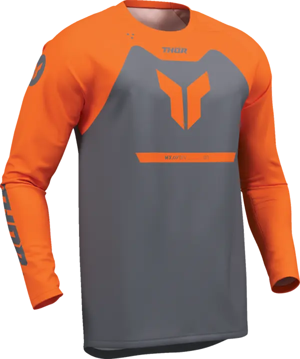 2026 Thor Ridemode Menace Youth Jersey Charcoal