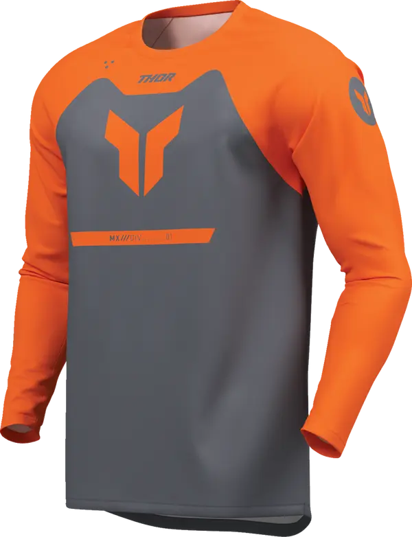 2026 Thor Ridemode Menace Youth Jersey Charcoal - Image 2