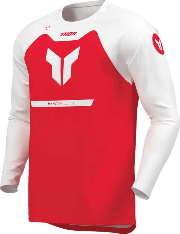 2026 Thor Ridemode Menace Youth Jersey Red - Image 3